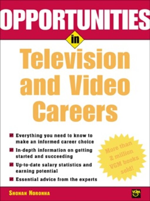 Title details for Opportunities in Television and Video Careers by Shonan Noronha - Available